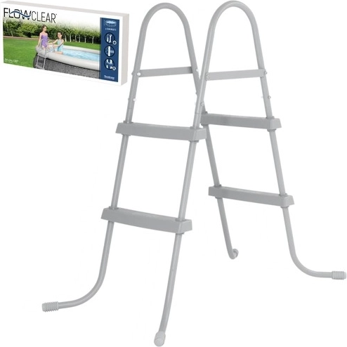 Pool Steps 84 cm BESTWAY Flowclear