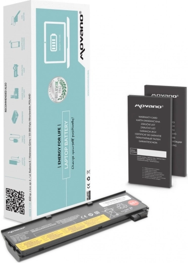 Movano batterij voor Lenovo ThinkPad T440, T450s en X240 4400 mAh (48 Wh)