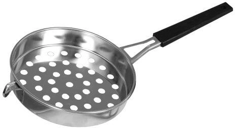 Stainless steel spaetzle strainer 17 cm with plastic handle