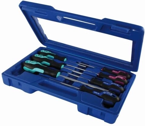 Jeu de tournevis professionnel 7 pièces PHILLIPS et POZIDRIV