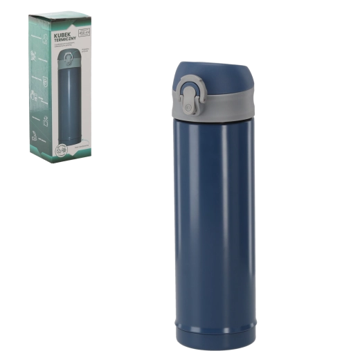 Mug isotherme 450 ml bleu