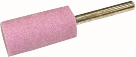 Cylindrical grinding point 5 × 10 mm with 3 mm shank, grit 100, hardness L, structure 8