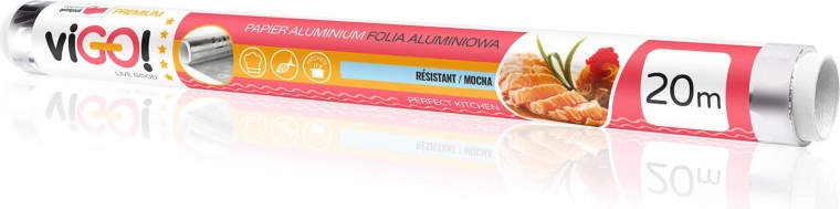 Aluminum foil 20 m x 29 cm, 10 µm