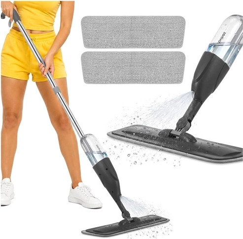 Zortiva spray mop 300 ml with 3× microfiber pads - 1 piece