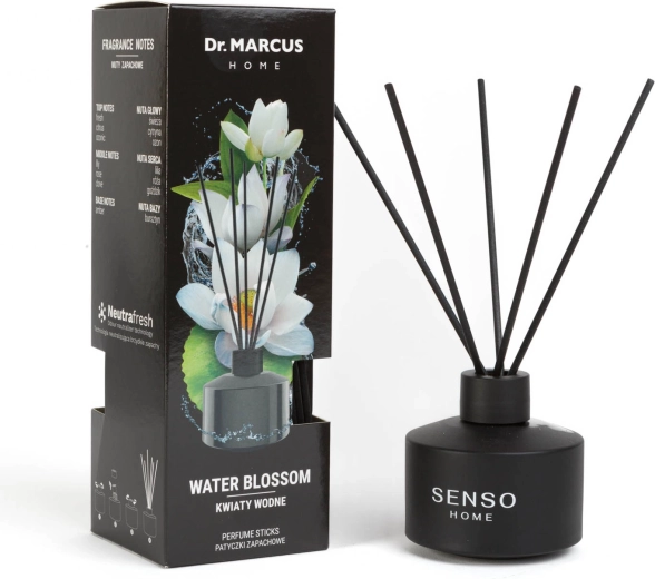 Dr. Marcus Raumduft-Diffusor mit Stäbchen Water Blossom 100 ml