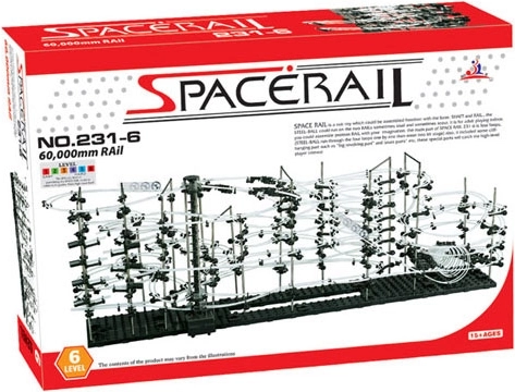 SpaceRail circuit à billes niveau 6 (60 m)