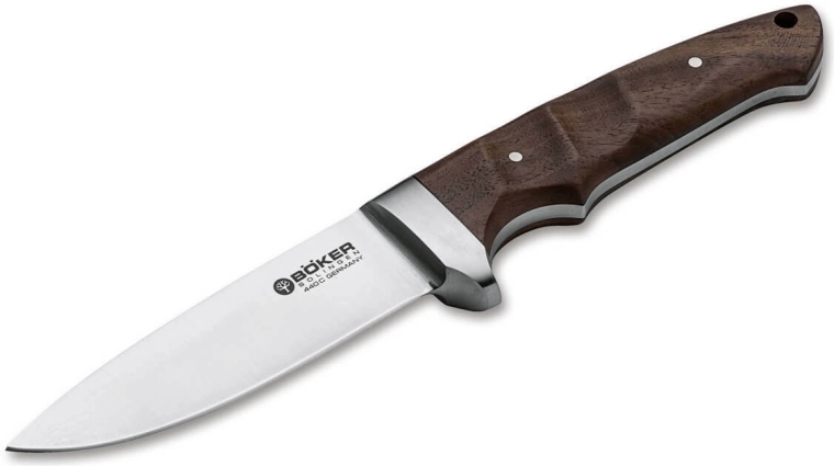 Böker Integral II Hunting Knife with Walnut Handle 10 cm