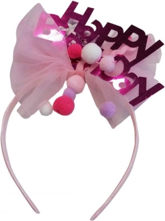 Happy Birthday headband for little princesses