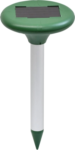 Solar mole and rodent repeller, round 15 × 31 cm