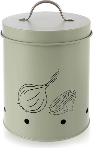 Boîte métallique verte pour légumes et fruits Greenish 2,4 l