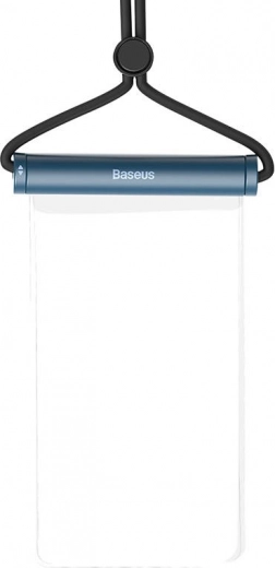 Baseus AquaGlide Waterproof Phone Pouch with Cylindrical Lock - Blue