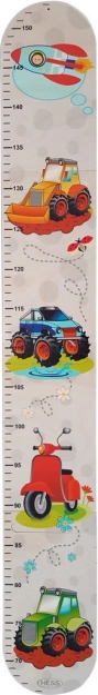 Children's Height Chart Transport Vehicles
