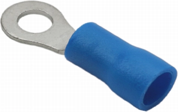 Geïsoleerde kabeloog 6,5/3,4 mm blauw