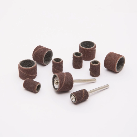 Ensemble de rouleaux abrasifs cylindriques