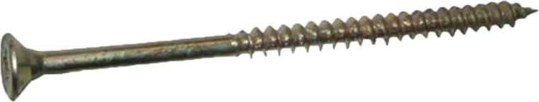 Vis universelle à demi-filetage 4,5 × 80 mm, zinguée, 250 pcs