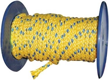 Corde tressée en polypropylène sans âme 12 mm, colorée – 100 m