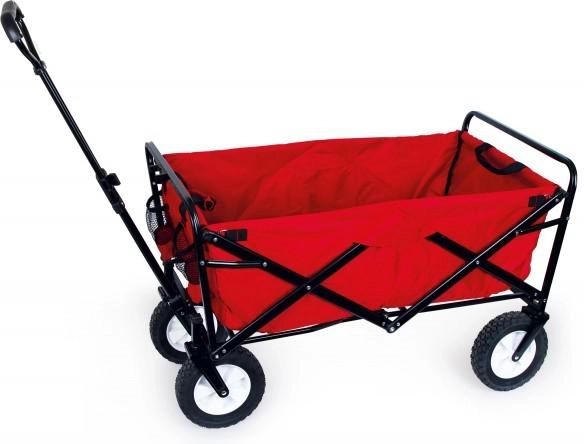 Klappbarer vierrädriger Wagen mit 70 kg Tragfähigkeit