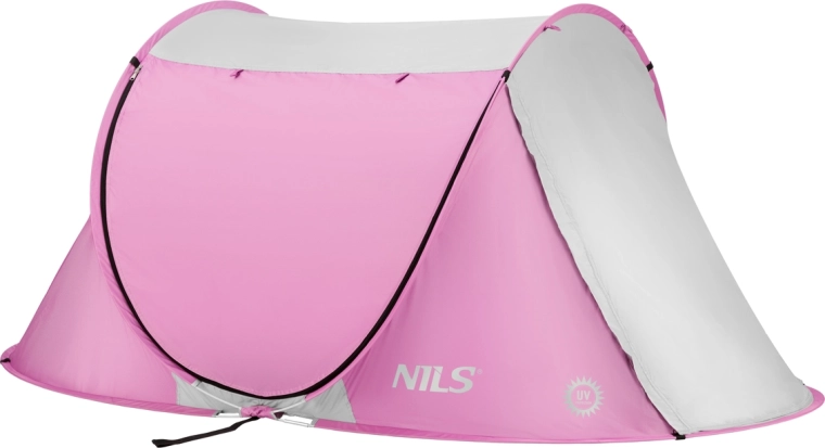 Self-Pitching Beach Tent NILS Camp pink