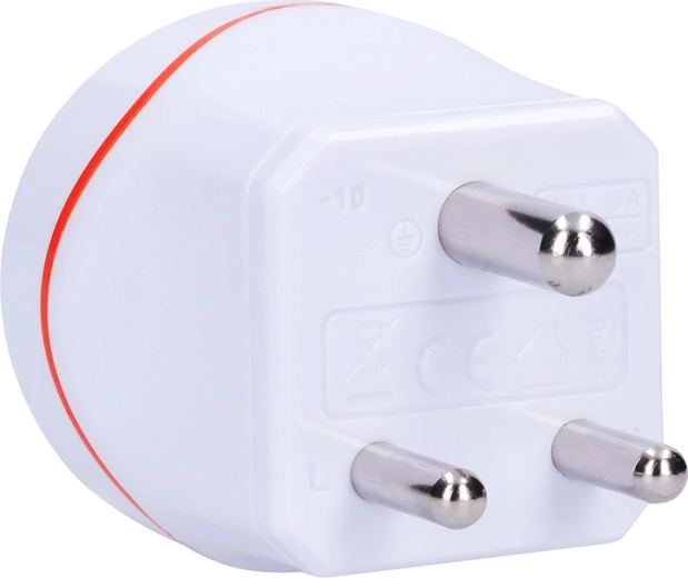 Adaptateur de voyage Solight pour l’Inde, type D