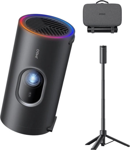 JMGO PicoPlay+ (2e generatie) LED Full HD-projector – pack met powerbank en statief