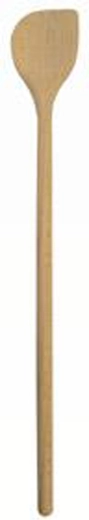Cuillère en bois ronde avec coin 35 cm en hêtre
