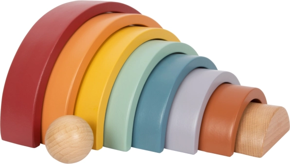 Wooden Motor Skills Rainbow Safari