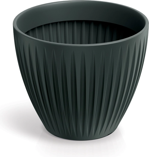 Bloempot Latia Round antraciet 40 cm