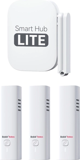 Wi‑Fi‑Thermohygrometer Baldrtherm HCS802ARF mit Smart Hub LITE