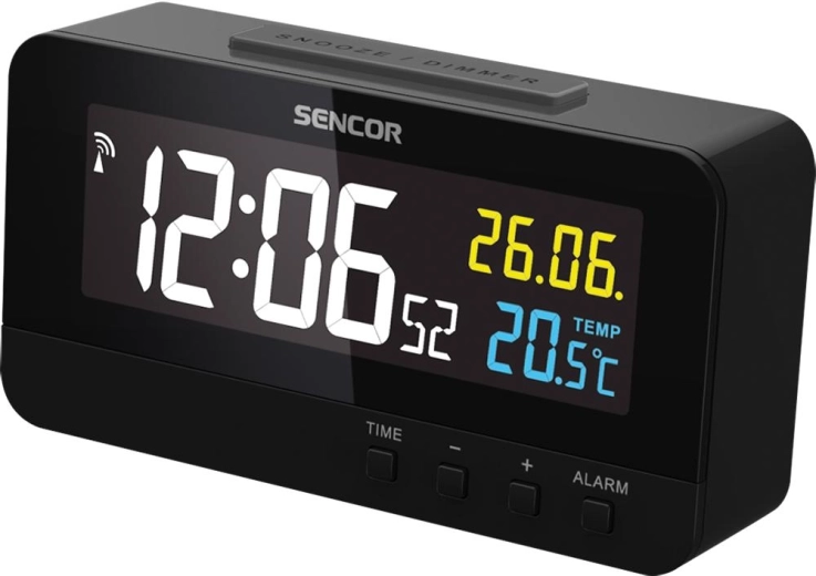 Sencor digitale wekker met thermometer