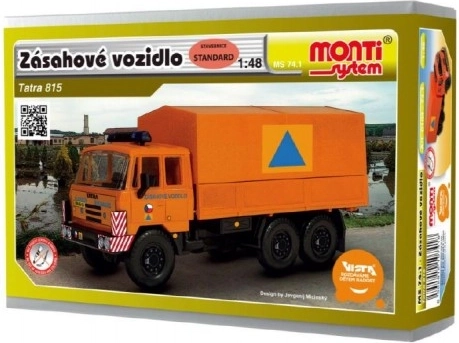 Seva Monti System emergency vehicle Tatra 815 1:48 – model kit