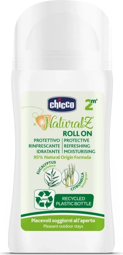 Chicco NaturalZ schützender und erfrischender Roll-on gegen Mücken 60 ml