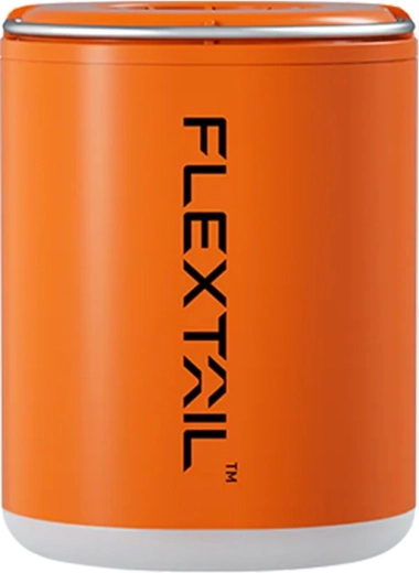 Flextail Tiny Pump 2X tragbare elektrische Pumpe 3-in-1 mit Laterne, orange