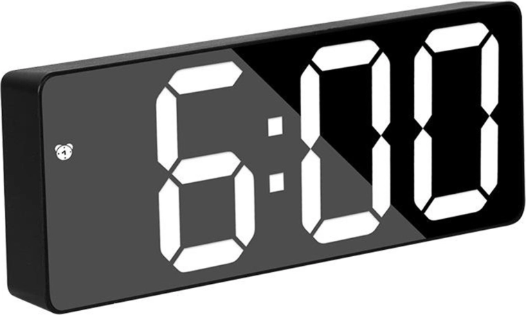 LED-elektronischer Wecker mit Thermometer Smart-Time – 1 Stück