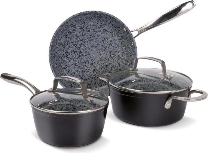 Lamart Granit-Kochgeschirr-Set, 5-teilig