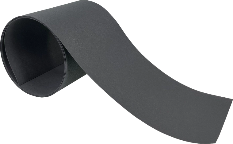 Bande pour clôture PROTECTO 19 cm graphite, 1 bande 2,55 m (RAL 7016)