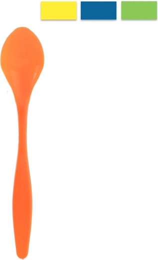 Dessert spoon made of PP plastic, assorted colors