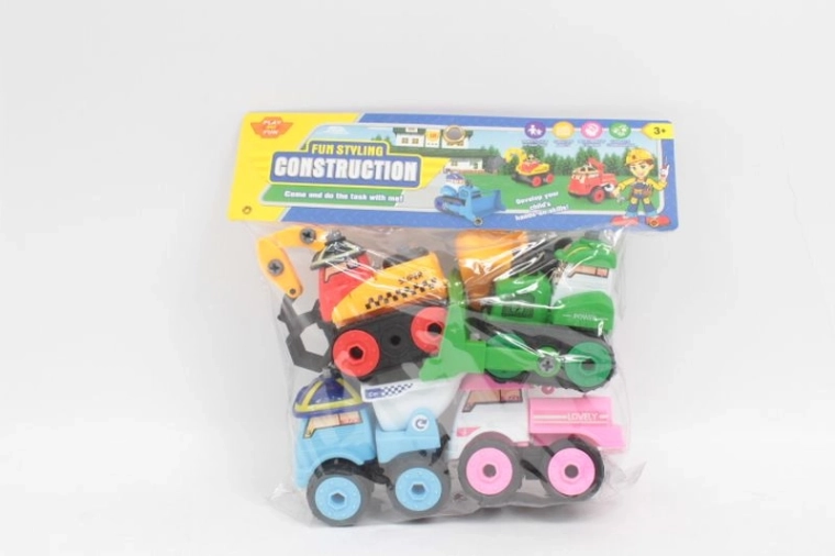 Schroefbouwset bouwmachines