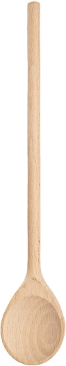 Houten ronde pollepel 30 cm