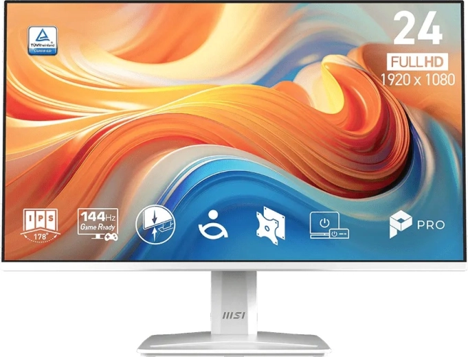 23.8" LED Full HD 144 Hz Monitor, White