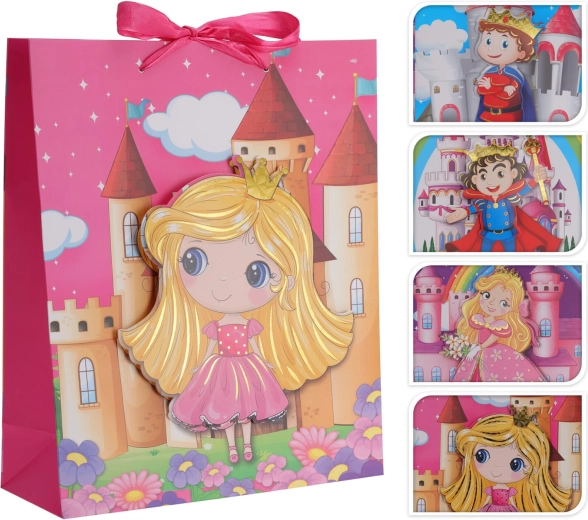 Cadeautas 3D kind 32 × 26 × 10 cm, mix decoraties