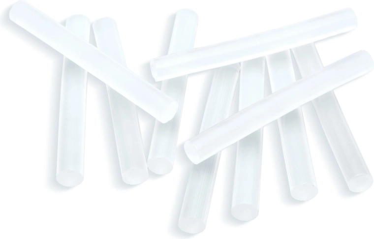 Bâtonnet de colle thermofusible transparent pour pistolet à colle 11 mm - 1 pièce