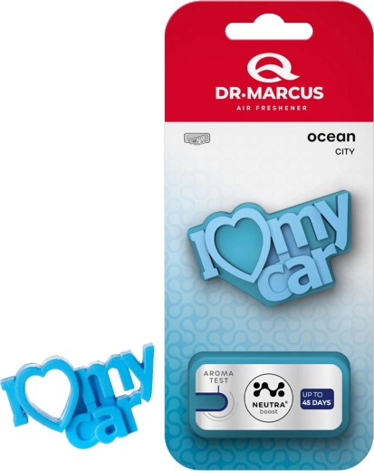 Dr. Marcus City I Love My Car Ocean luchtverfrisser voor in de auto