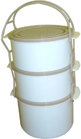 Voedselcontainer Combi 2× 1 l + 1,5 l, kunststof