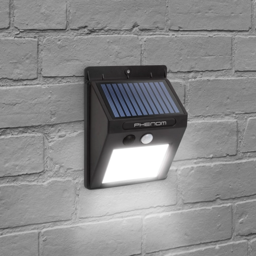 Solarwandlamp met bewegingssensor en COB-led