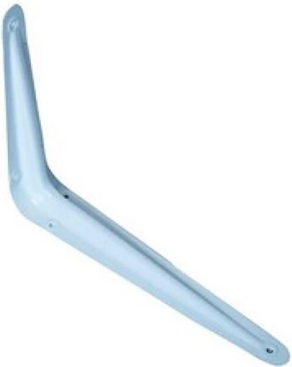 White shelf bracket 250 × 200 mm - 2 pcs