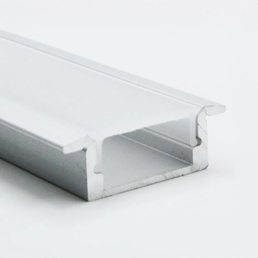 Solight aluminium profiel met zijkanten voor LED-strips met melkachtige diffuser 1 m