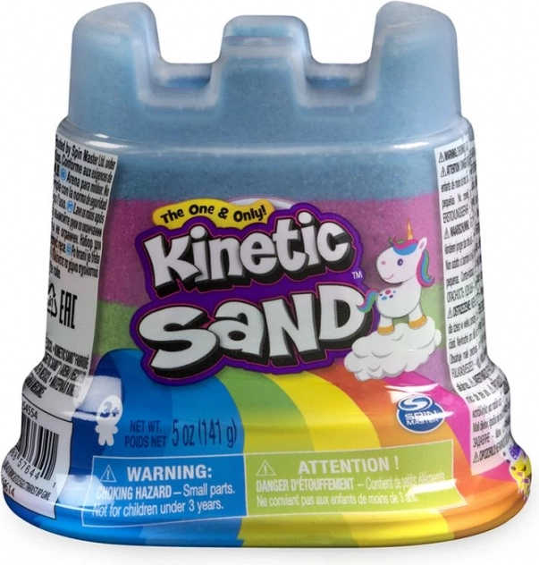 Kinetic Sand Mini Rainbow Castle 140 g