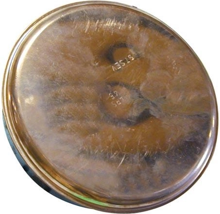 Couvercle de fumisterie fumé 130 mm cuivre