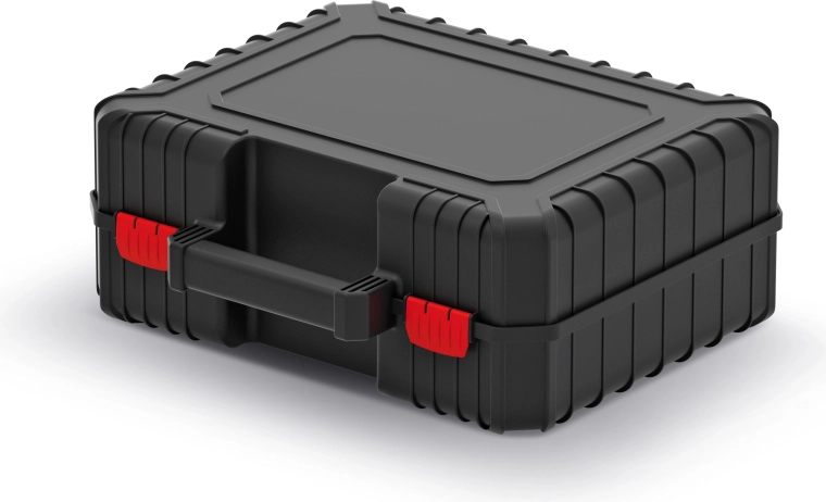 Heavy Tool Case with Foam Insert, Water- and Dustproof, 15 L