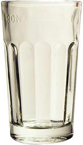 40 ml Shot Glass with Calibration Mark, Clear Glass Tumbler